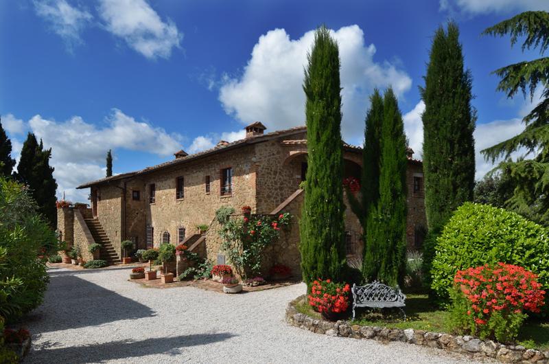 Agriturismo La Casa Nuova Castelmuzio Exteriör bild