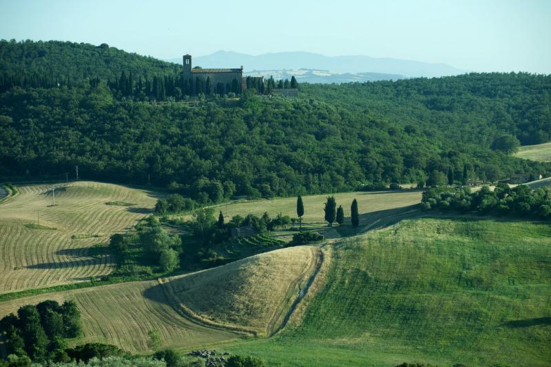 Agriturismo La Casa Nuova Villa Castelmuzio Exteriör bild