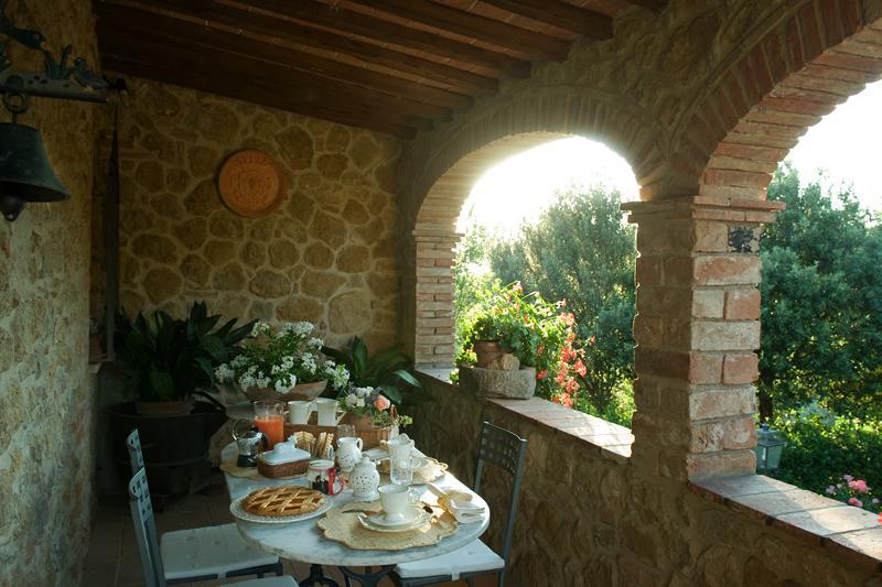Agriturismo La Casa Nuova Castelmuzio Exteriör bild